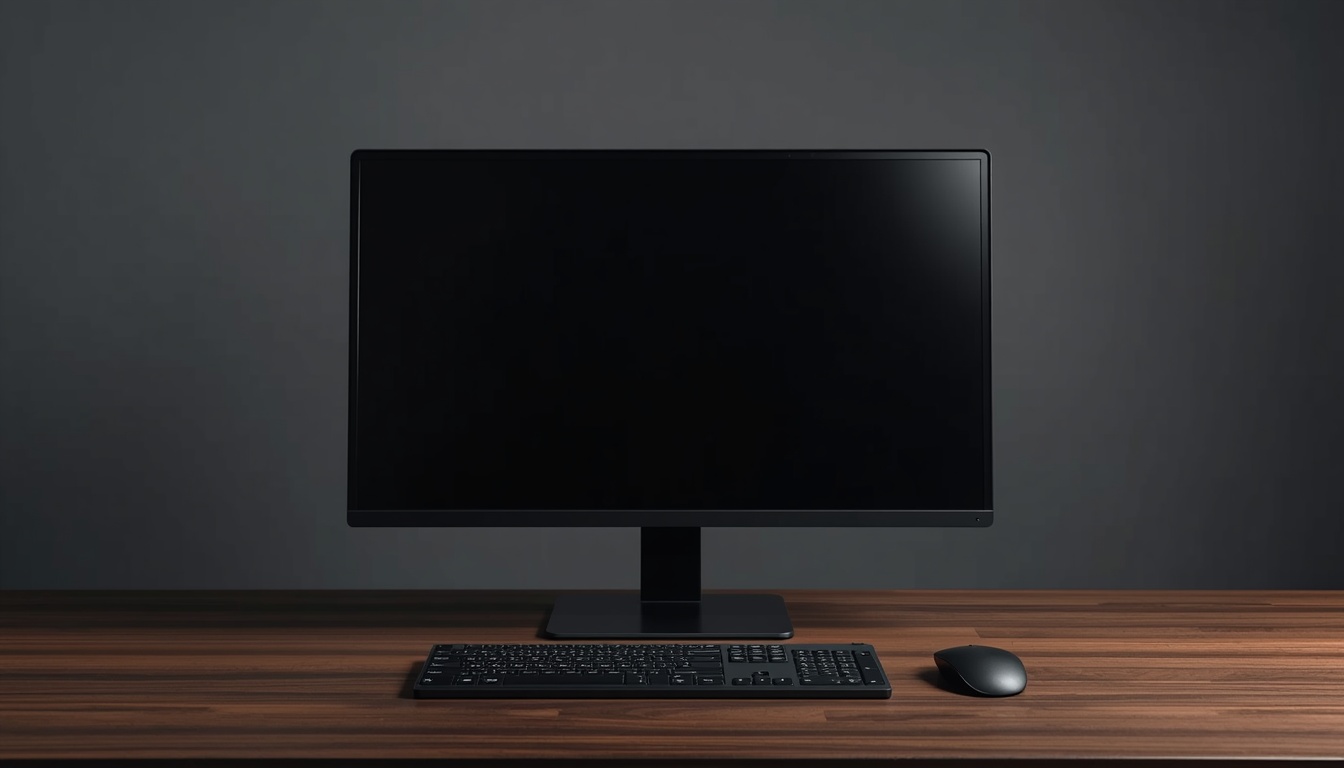 Reviveorganic monitor and keyboard alignment guide visual